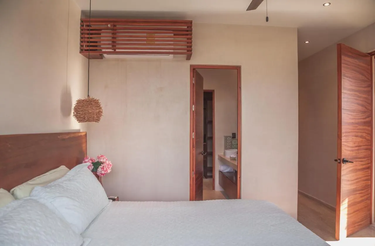Appartement Kataleya Tulum By Zaazil - New Luxury Amazing Combo For Up To 20 People - Penthouse Plus Aptartment , Private Pool, Terrace , Roof Top And Hot Tub In Luum Zama In The Jungle