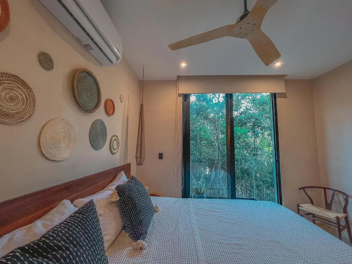 Appartement Kataleya Tulum By Zaazil - New Luxury Amazing Combo For Up To 20 People - Penthouse Plus Aptartment , Private Pool, Terrace , Roof Top And Hot Tub In Luum Zama In The Jungle Mexique
