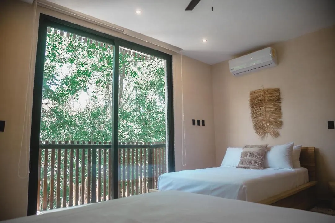Kataleya Tulum By Zaazil - New Luxury Amazing Combo For Up To 20 People - Penthouse Plus Aptartment , Private Pool, Terrace , Roof Top And Hot Tub In Luum Zama In The Jungle Appartement