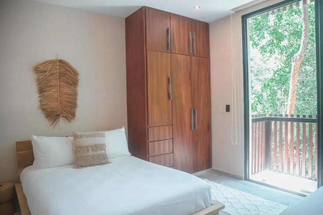 Appartement Kataleya Tulum By Zaazil - New Luxury Amazing Combo For Up To 20 People - Penthouse Plus Aptartment , Private Pool, Terrace , Roof Top And Hot Tub In Luum Zama In The Jungle Mexique